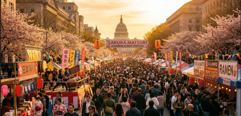 Experience Sakura Matsuri: Washington DC’s Vibrant Japanese Street Festival
