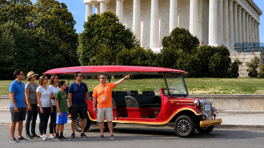 Washington DC: American History & Monuments Guided Tour by E-Cart