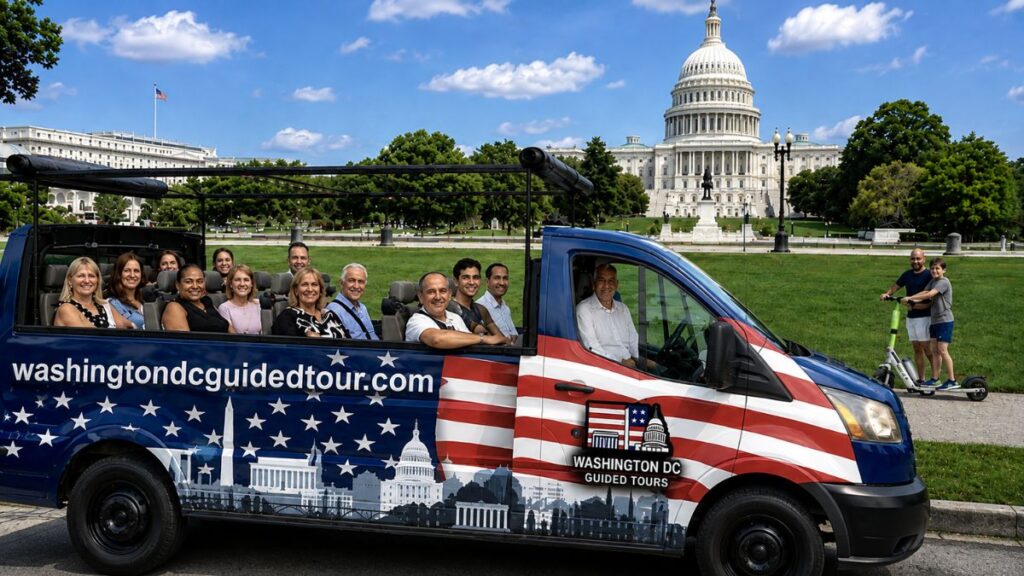 Washington DC History & Monuments Open-Air Cruiser Guided Tour