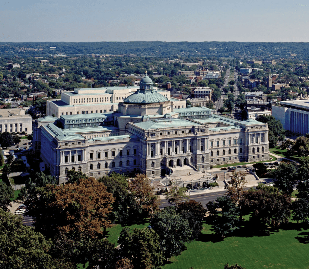 Library of Congress Thomas Jefferson Building Washington DC