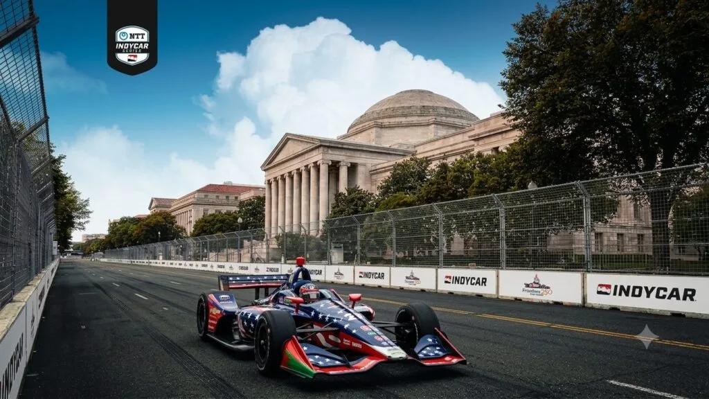 Indy car race weekend in Washington DC