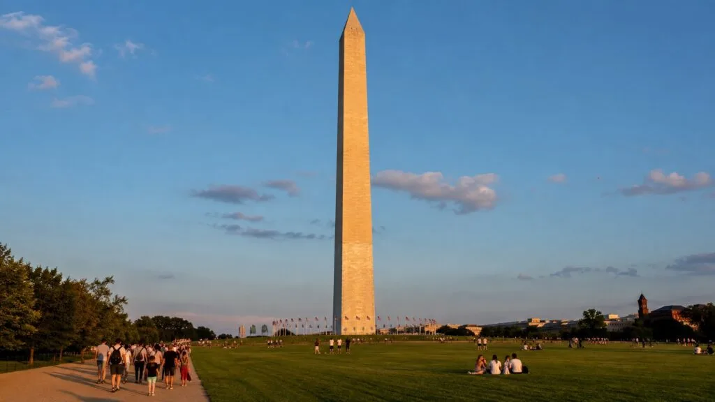 Washington Monument tickets for a timed visit to the top in 2026