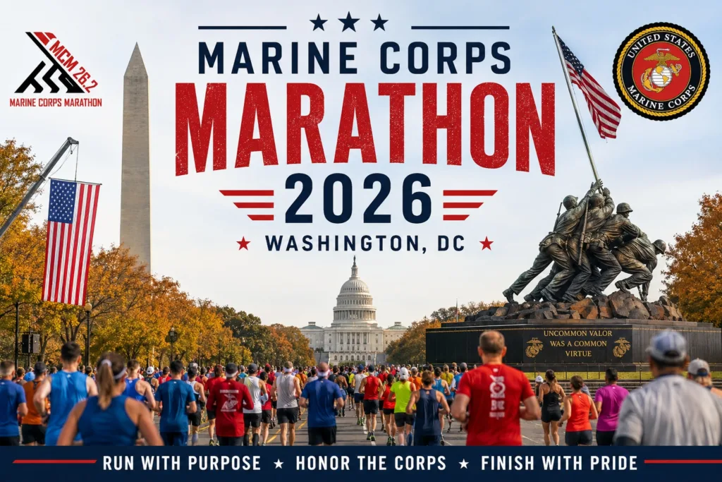 Marine Corps Marathon 2026 in Washington DC