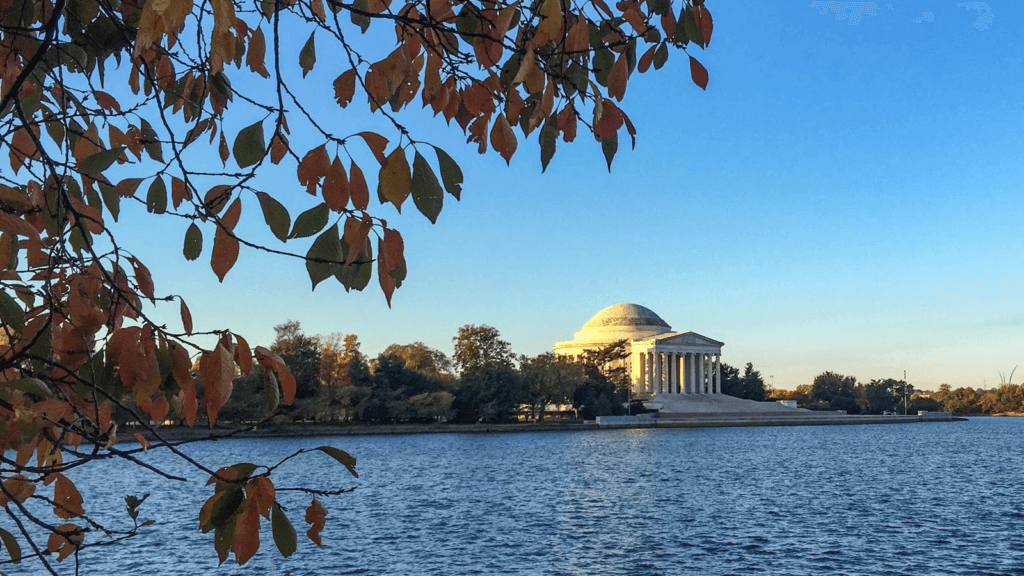 Thomas Jefferson Memorial and Tidal Basin Washington DC