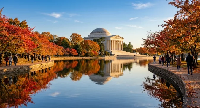 Washington DC fall foliage